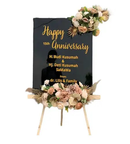 Papan Bunga Akrilik tidar