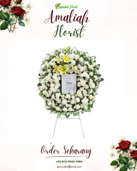 Krans Bunga Duka tidar